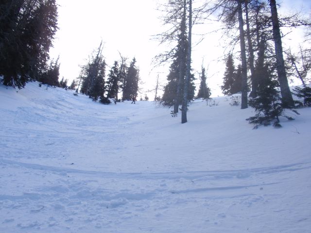 Abfahrt durch den Lahngraben