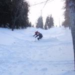 Abfahrt durch den Lahngraben