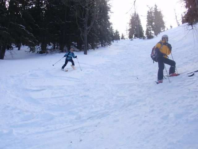 Abfahrt durch den Lahngraben