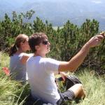 Zwischenstop vor Rauem Kamm
Dex & Carmen