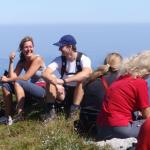 Zwischenstop Rauer Kamm
Carmen, Dex, Elisabeth, Sissi