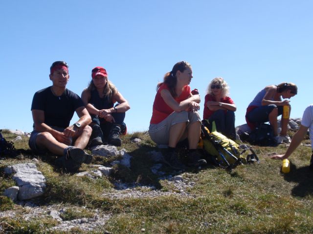 Ötscher Gipfel (1893m)
Rainer, Sonja, Martina, Sissi, Carmen, Dex