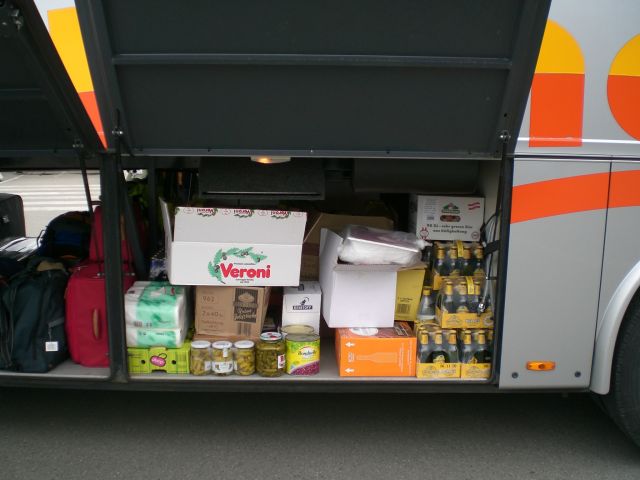 Proviant bunkern bei Metro