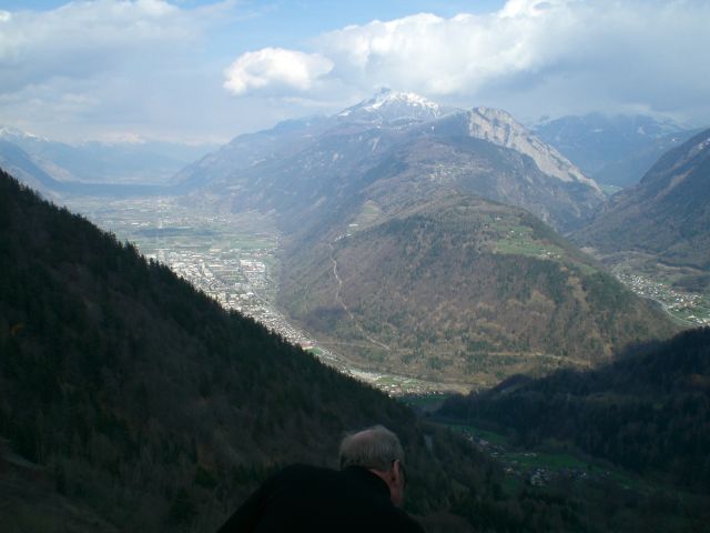 Blick ins Rhone-Tal