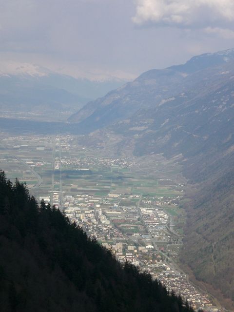 Blick ins Rhone-Tal