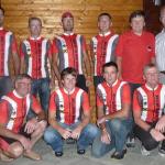 Radteam Prefa Raika
Hinten: Fahrafellener Jürgen, Schramml Martin, Wöckl Walter, Hochreiter Rainer, Schafrath Albert, Zauner Jo