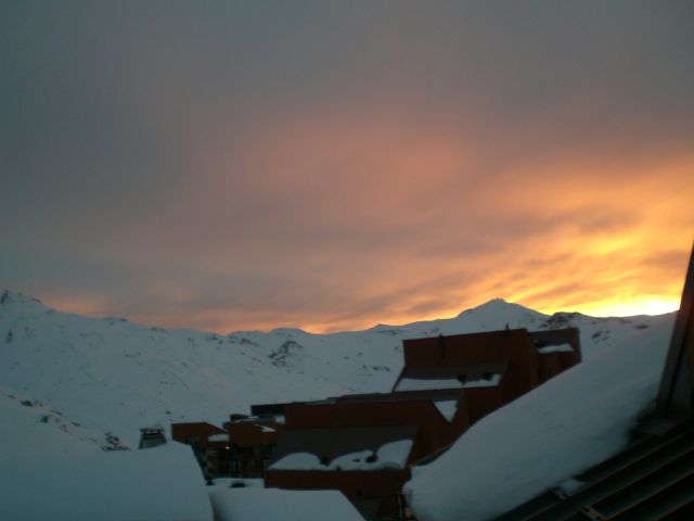 Sonnenuntergang Val Thorens