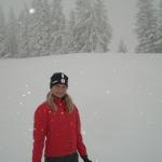 Schneehaserl in der Winterlandschaft am Hahnenkamm